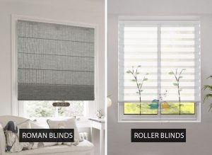 Roman Blinds vs Roller Blinds in Auckland